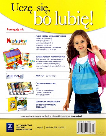 Wesoła szkoła i przyjaciele kl.3 matematyka cz.2 Edukacja wczesnoszkolna - Jadwiga Hanisz [KSIĄŻKA]