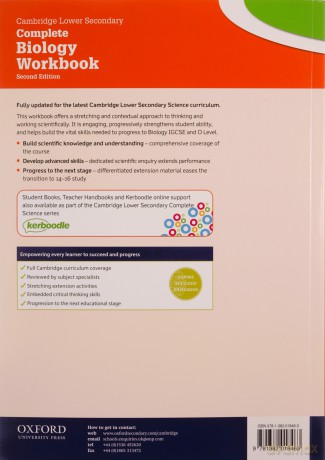 Cambridge Lower Secondary Biology 2e Wbk - Pam Large [KSIĄŻKA]