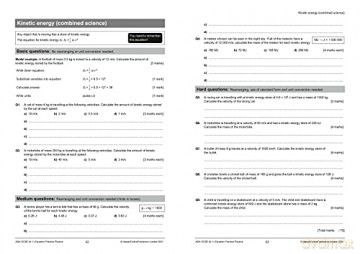 Aqa Gcse 91 Science Equations Practice P - Peter Edmunds [KSIĄŻKA]