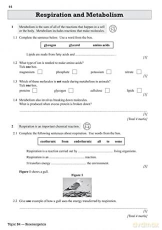 Gcse Aqa Combinded Science - Unknown [KSIĄŻKA]