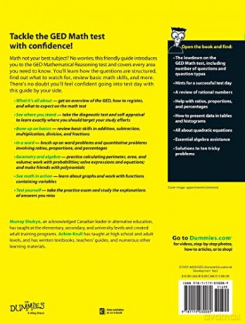 Ged Mathematical Reasoning For Dummies - Consumer Dummies [KSIĄŻKA]