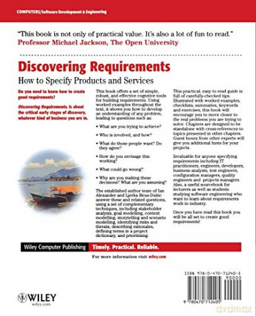 Discovering Requirements - Ian Alexander [KSIĄŻKA]