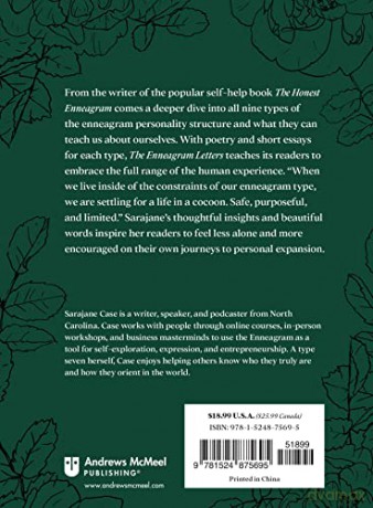 Enneagram Letters - Sarajane Case [KSIĄŻKA]