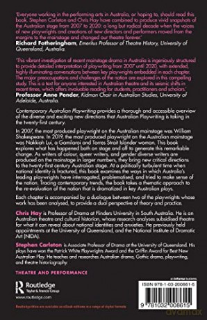 Contemporary Australian Playwriting - Chris Hay [KSIĄŻKA]