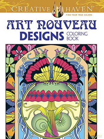 Creative Haven Art Nouveau Design - Noble Marty [KSIĄŻKA]