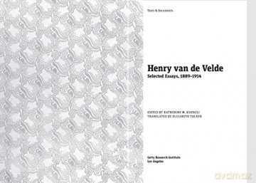 Henry Van De Velde - Henry Van Der Velde [KSIĄŻKA]