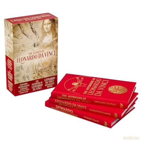 Genius Of Leonardo Da Vinci Box Set - Leonardo Da Vinci [KSIĄŻKA]