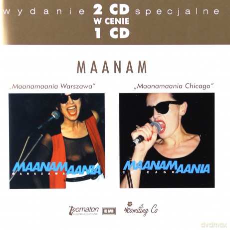 Maanam: Maanamaania Warszawa/Maanamaania Chicago [2CD]