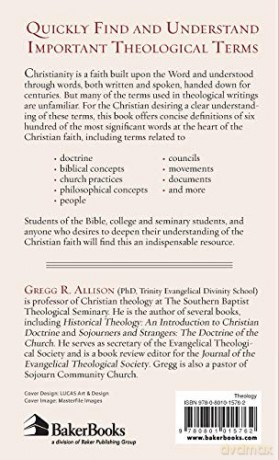 Baker Compact Dictionary Of Theolog - Allison Gregg R [KSIĄŻKA]