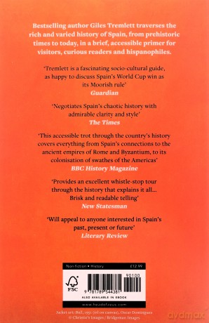 Espana A Brief History Of Spain - Giles Tremlett [KSIĄŻKA]