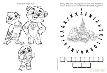 Colors Of The Park Spirit Rangers - Golden Books [KSIĄŻKA]