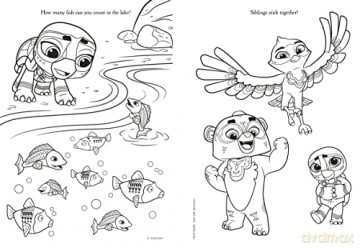 Colors Of The Park Spirit Rangers - Golden Books [KSIĄŻKA]
