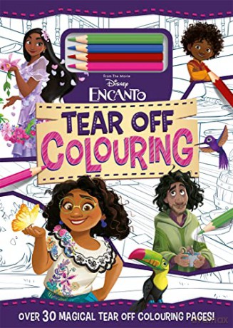 Disney Encanto Tear Off Colourin [KSIĄŻKA]