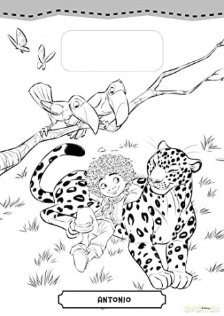 Disney Encanto Tear Off Colourin [KSIĄŻKA]