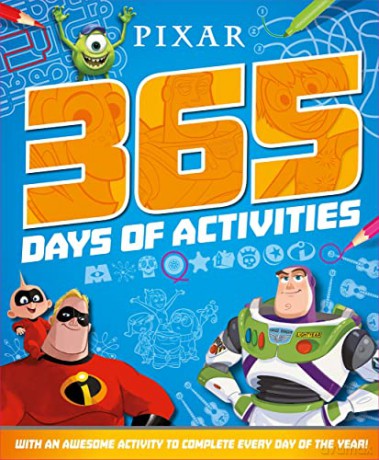 Disney Pixar 365 Puzzles Activities [KSIĄŻKA]
