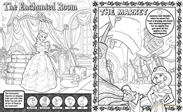 Disney Princess Search Find Colouring - Unknown [KSIĄŻKA]