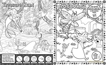 Disney Princess Search Find Colouring - Unknown [KSIĄŻKA]