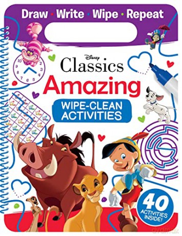 Disney Classics Amazing Wipeclean Activi [KSIĄŻKA]
