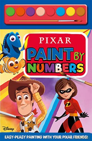 Disney Pixar Paint By Numbers [KSIĄŻKA]