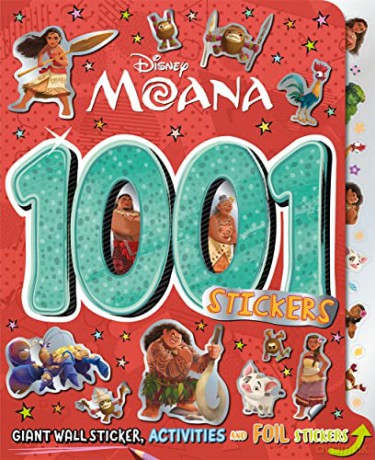 Disney Moana 1001 Stickers [KSIĄŻKA]