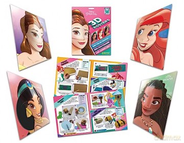 Disney Princess Pop Heads 3d Crafts [KSIĄŻKA]