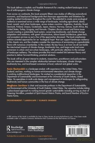 Creating Resilient Landscapes In An Era - Amin Rastandeh [KSIĄŻKA]