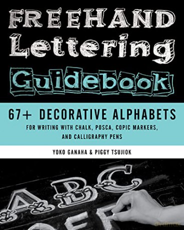 Freehand Lettering Guidebook - Piggy Tsujioka [KSIĄŻKA]