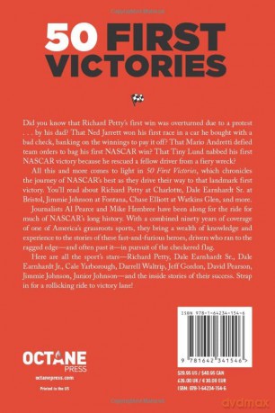 50 First Victories: Nascar Drivers' Brea - Al Pearce [KSIĄŻKA]