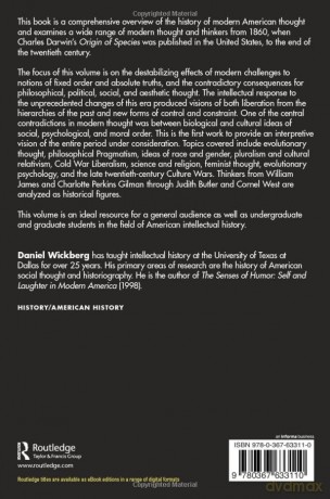 History Of American Thought 18602000 - Daniel Wickberg [KSIĄŻKA]