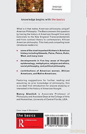 American Philosophy The Basics - Nancy Stanlick [KSIĄŻKA]