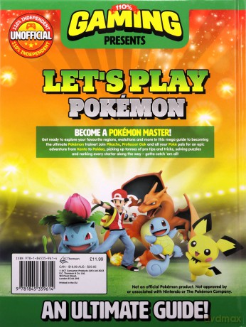 110% Gaming Presents Lets Play Pokemon [KSIĄŻKA]