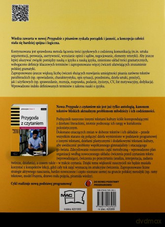 Język polski Przygoda z pisaniem GIMN kl.2 podręcznik językowy - Piotr Zbróg [KSIĄŻKA]