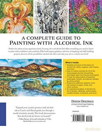 Creating Art With Alcohol Ink - Laurie Williams [KSIĄŻKA]