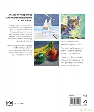 Artists Painting Techniques - Dk [KSIĄŻKA]