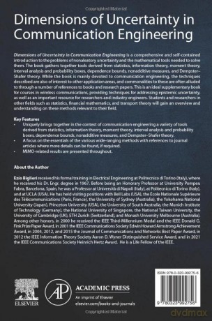 Dimensions Of Uncertainty In Communicati - Ezio Biglieri [KSIĄŻKA]