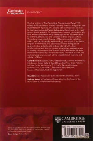 Cambridge Companion To Plato - David Ebrey [KSIĄŻKA]