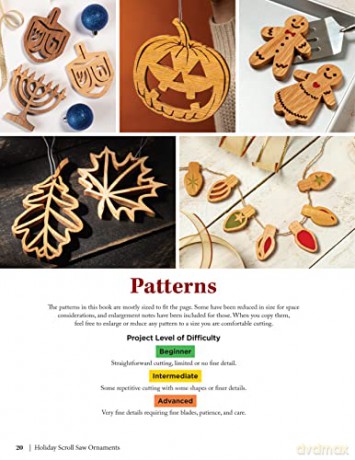 Holiday Scroll Saw Ornaments - Wayne Fowler [KSIĄŻKA]
