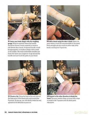 The Complete Starter Guide/Woodturning Lathe - Luke Voytas [KSIĄŻKA]