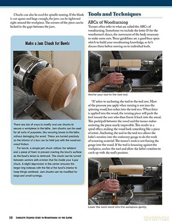 The Complete Starter Guide/Woodturning Lathe - Luke Voytas [KSIĄŻKA]
