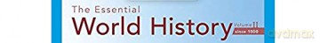 Essential World History Vol Ii Since 150 - Duiker Spielvogel [KSIĄŻKA]