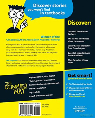 Canadian History For Dummies 2e - Ferguson [KSIĄŻKA]