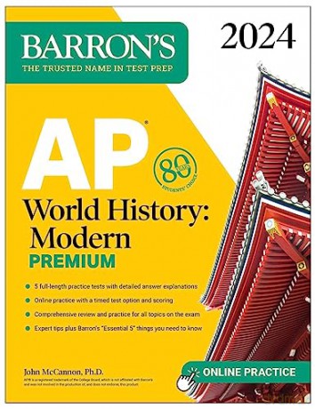 Ap World History Modern Premium 2024 - John Mccannon [KSIĄŻKA]