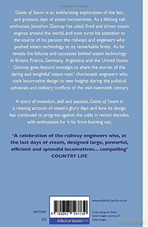 Giants Of Steam - Jonathan Glancey [KSIĄŻKA]