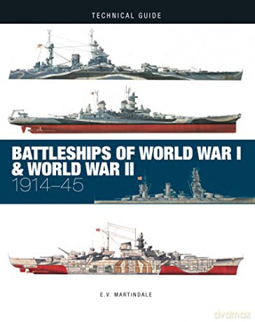 Battleships Of World War I/World War Ii - E V Martindale [KSIĄŻKA]