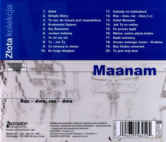 Maanam: Złota Kolekcja vol.2 [CD]