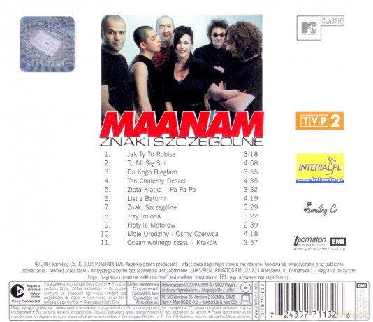 Maanam: Znaki Szczególne [CD]