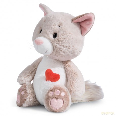 NICI miękka zabawka Love kot fluffy 50cm siedzący