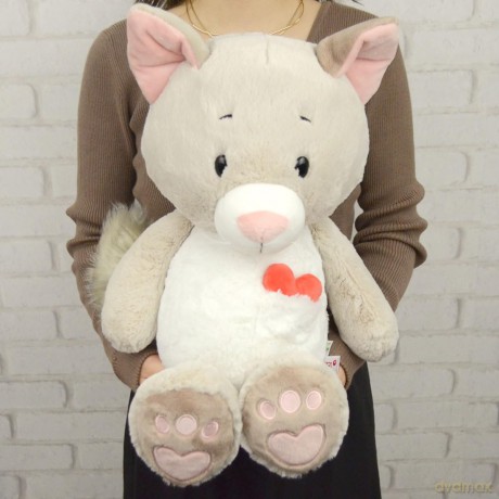 NICI miękka zabawka Love kot fluffy 50cm siedzący