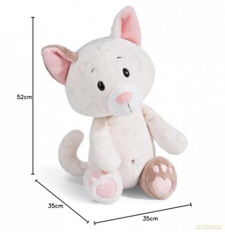 NICI miękka zabawka Love kot cute 50cm siedzący