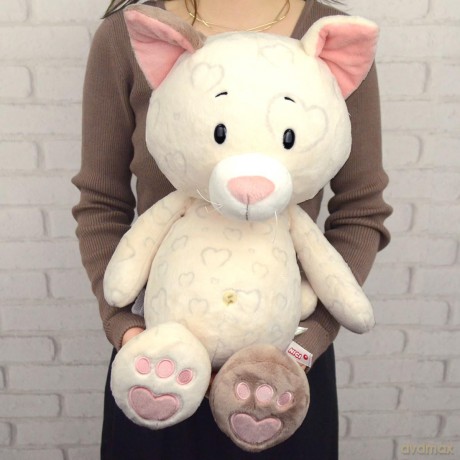 NICI miękka zabawka Love kot cute 50cm siedzący